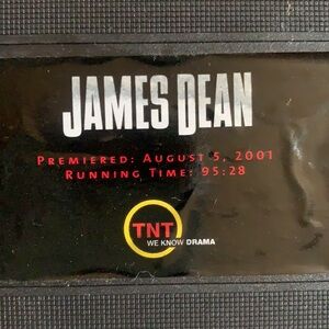 JAMES DEAN VHS. Pre viewed. PREMIER AUGUST 2001